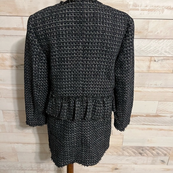 NWT Ann Taylor blue tweed jacket size S - Picture 8 of 13